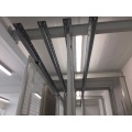 Roof Mounted Track for Pull Out Painting Storage Racking